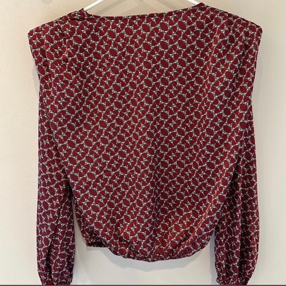 ANONYME DESIGNERS top with shoulder pads - Picture 4 of 5